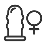 Female Condom SVG Icon